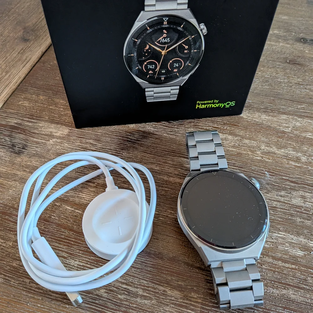 Huawei Watch GT 3 Pro Titanium Smartwatch – 46mm – Sapphire Glass – NEW - Picture 1 of 5